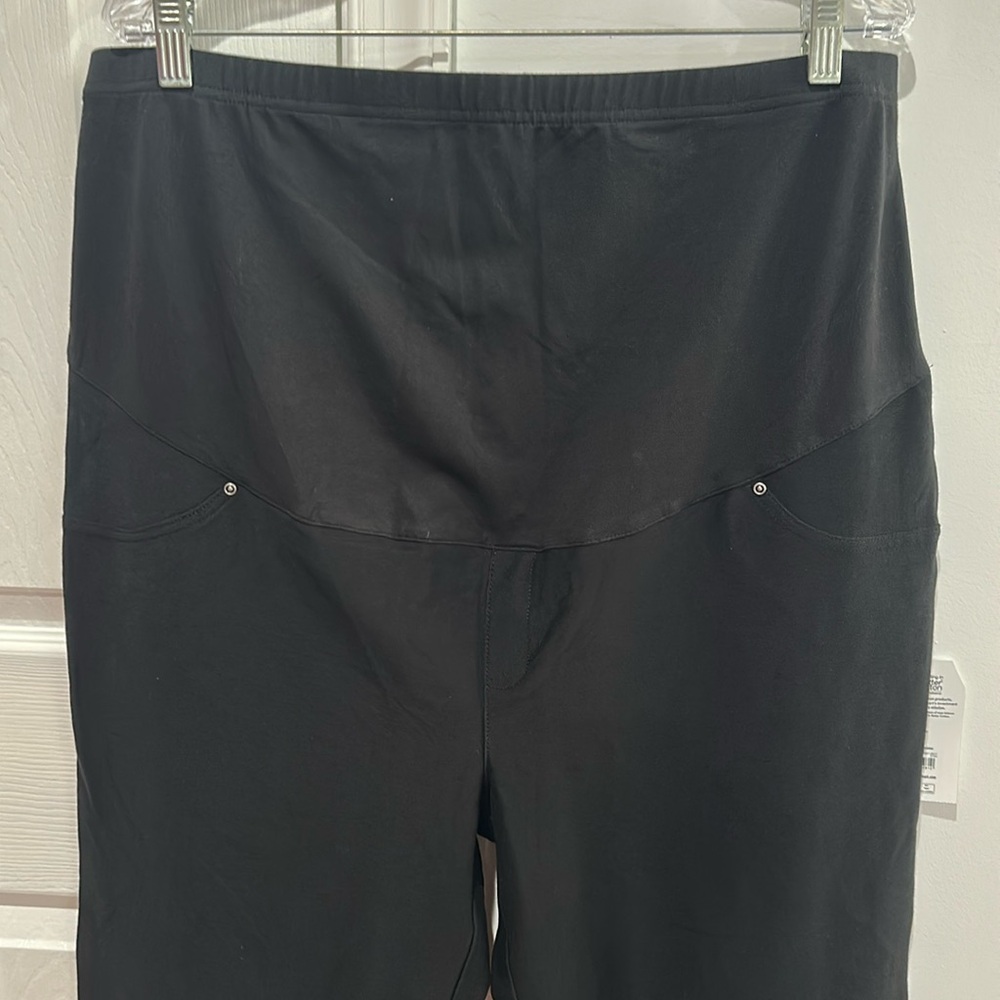 Time and Tru Maternity Essentials Straight Leg Jeggings Size XXL - Picture 5 of 12
